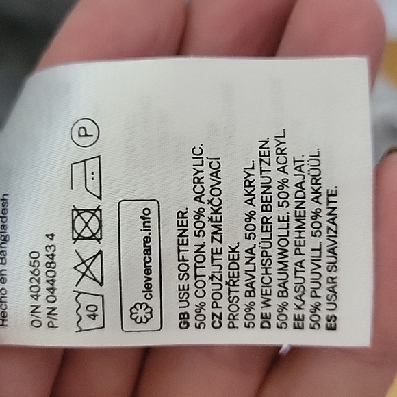 𝅺H&M Knitted Long Sleeveless Cardigan US S - Picture 5 of 7